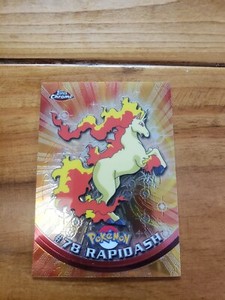 Topps Pokemon Card Rapidash #78 Chrome Card LP Condition FREE SHIPPING