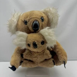 Juego de Oso Koala Conesco Chase de Colección 9" Mamá Bebé Peluche Animal Corea - Imagen 1 de 13