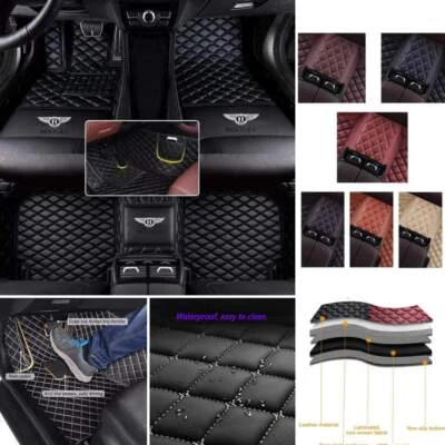 Alfombrillas de coche aptas para Bentley Bentayga-Continental GT-Flying Spur-Mulsanne Foto 1 de 4