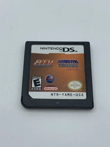ATV Thunder Ridge Riders / Monster Trucks Mayhem for Nintendo DS - Works! Game - Picture 1 of 3