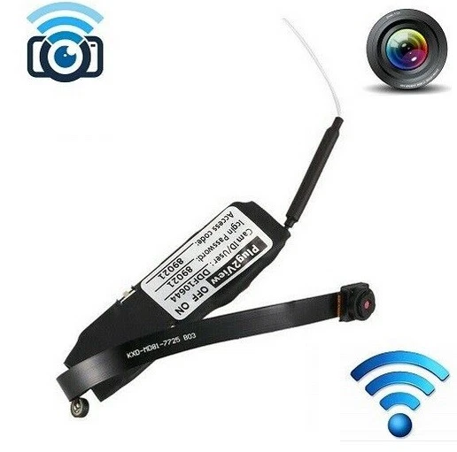 Mini videocamera microspia micro cam video colori Camera IP WIFI microfono - Immagine 1 di 3