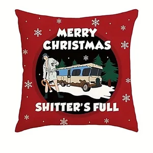 Neu Weihnachten Urlaub Sh1tter's voller Kissenbezug Cousin Eddie 18x18" - Bild 1 von 4