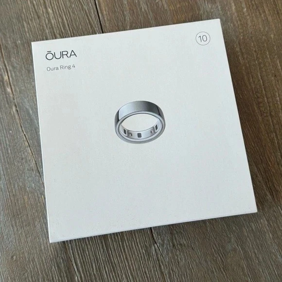Oura Ring Gen 4 - Silver  size 7 BRAND NEW SEALED BOX - Image 1 of 1