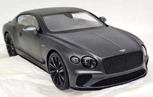 TopSpeed 1/18 Bentley Continental GT Speed Anthracite Satin Resin Model Car - Picture 1 of 7
