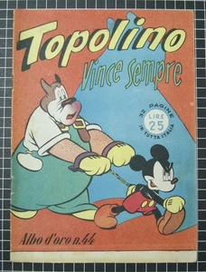 albo d'oro n°44 TOPOLINO VINCE SEMPRE originale - Picture 1 of 5