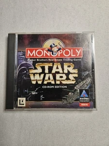 Monopoly Gioco Versione Star Wars Edizione CD-Rom Con Manuale PC Windows 95 - Foto 1 di 4