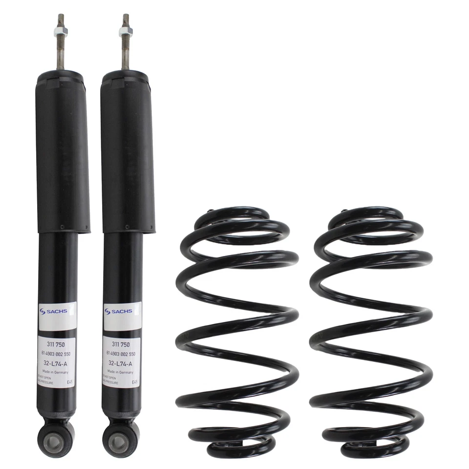 Kit de amortiguadores traseros y resortes helicoidales Sachs para Saab 9-3 Aero Linear Foto 1 de 1