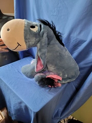 Disney Parks 23 In. Eeyore Plush With Detachable Tail - Image 1 of 4