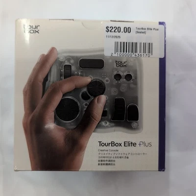 TourBox Elite Plus Bluetooth Controller Windows mac OS iPad Drawing NEW!! - Image 1 of 4