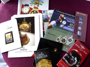 De colección. Folletos de venta de relojes 1994 - Rolex, Citizen, Breitling, Eterna, Omega - Imagen 1 de 13