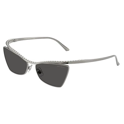 Gafas de sol Jimmy Choo JC 4014H 300487 Gunmetal Metal Ojo de Gato Lente Gris Foto 1 de 3