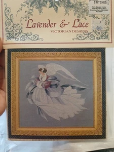Lavender & Lace - Angel of Winter - NEW/SEALED Cross Stitch Chart / Pattern - Picture 1 of 3