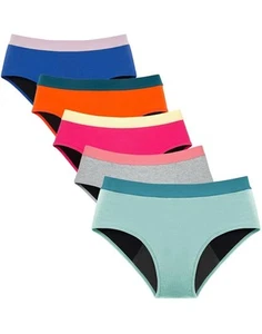 Mordlanka Teen Period Underwear Menstrual Panties for Girls Heavy Flow Leakpr - Picture 1 of 6