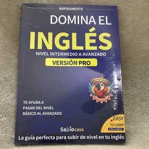 Domina El Inglés NIVEL INTERMEDIO A AVANZADO VERSIÓN PRO Incluye Audios - Picture 1 of 5