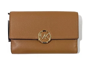 Nuevo Michael Kors Mujer Lillie Grande Cuero Cartera Bellota - Imagen 1 de 9