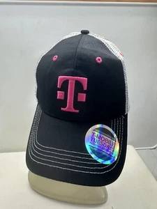 T-Mobile Cell Phone Tuesdays Hat Cap Unisex Mesh Trucker Baseball Magenta Status - Picture 1 of 11