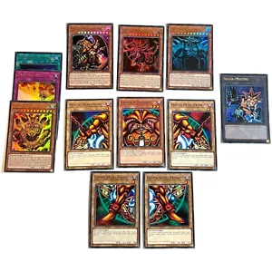 Yu gi oh Exodia Completo 5 Pezzi Con Divinità Egizie Lotto Carte Yugioh Nm Ita - Photo 1 sur 1