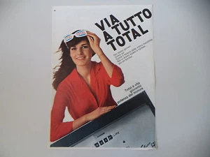advertising Pubblicità 1967 BENZINA TOTAL - Picture 1 of 1