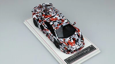 1:18 DAVIS & GIOVANNI Lamborghini Aventador SVJ Nurburgring Lap Record D&G - Immagine 1 di 4