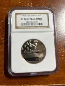 1992 S NGC PF70UC Olympic Half Dollar - Picture 1 of 2