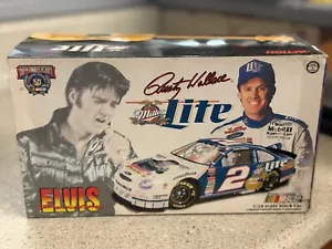 Action 1998 Ford Taurus #2 Rusty Wallace Miller Lite/Elvis 1:24 Diecast Car - Picture 1 of 13