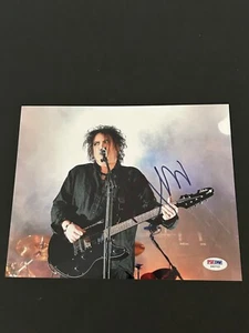 Robert Smith (The Cure) 8x10 Signed Concert Photo PSA DNA & World of Auto COA - Bild 1 von 10