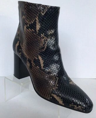 Botines AQUATALIA piel de serpiente de cuero en relieve (talla 9 M) Foto 1 de 4