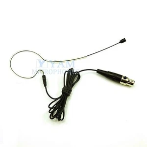 Single Headset Mic YAM Black Earset Mic For Lectrosonics Wireless transmitter - Picture 1 of 4