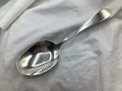  "Cuchara para servir sólida vintage Old Colony - nueva de Gorham de plata esterlina, 8 3/4""" Foto 1 de 4