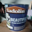 Sadolin WHITE Beautiflex Solvent Opaque Woodstain - 1L