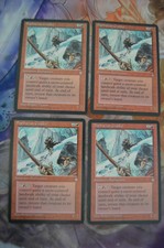 4 X barbarian guides from ice age iceage MTG magic the gathering