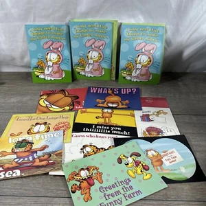 Lot Of 12 Vtg Garfield Jim Davis Postcards Unused Cartoon Snail Mail Stationery - Picture 1 of 16