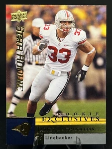 JAMES LAURINAITIS 2009 Upper Deck Star Rookie Exclusives #42 St. Louis Rams RC - Picture 1 of 2