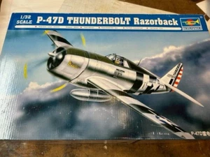 Rare Trumpeter P-47D Razorback...MINT...1/32...Kit 2262 w/Extras!! - Picture 1 of 6