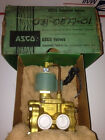 Asco 831645 Solenoid Valve, 3/4 In Nc, Brass, Air- Water- Oil  "Nos" 115 Volt