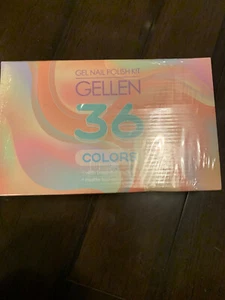 Gellen 36 Colors Gel Nail Polish Kit with Top and Base Coat Matte Top Coat - Picture 1 of 2