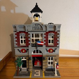 LEGO 2009 Creator Modular Fire Brigade 10197 As Is  90+ % Complete