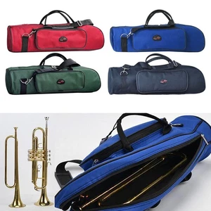 Trumpet Horn Carry Gig Case 600D Oxford Cloth Zipper - Picture 1 of 22