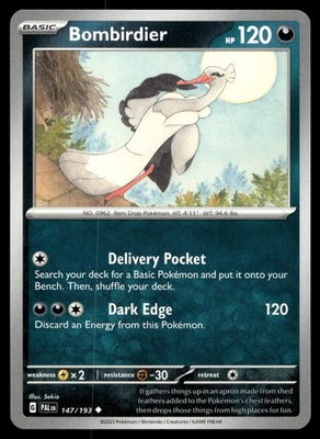 Bombirdier 147/193 SV02: Paldea Evolved - Image 1 of 2