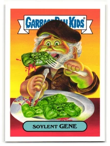 Soylent Gene 2018 Garbage Pail Kids Soylent Green Parody Sticker - Picture 1 of 2