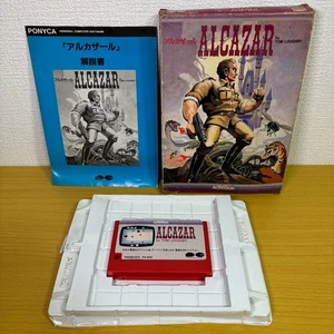 ALCAZAR MSX From ACTIVISION Japan with Box Manual Cartridge - Picture 1 of 10