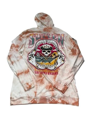 Sullen Art Collective 男式 M 套衫连帽衫船长订单领带染料扣 — 第 1/4 张图片