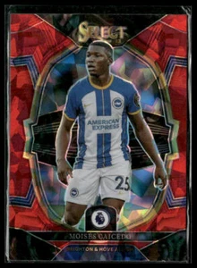 2022-23 Panini Select Premier League #21 Moises Caicedo Red Ice - Picture 1 of 2