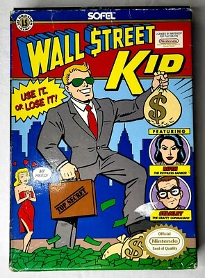 Wall Street Kid (Nintendo Entertainment System, 1990) *Sin insertos* *PROBADO* #1 Foto 1 de 4