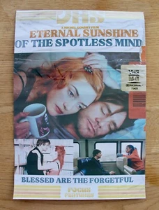 *RARE* ETERNAL SUNSHINE OF THE SPOTLESS MIND A4 'VHS' Glossy Print - Picture 1 of 5