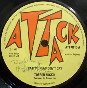 Tapper Zukie / Natty Dread Don't Cry / The Meducia / Vinyl / Reggae / Dub / UK - Bild 1 von 2