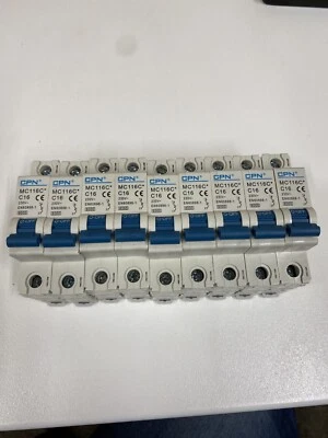 CPN MCB C16 MC116C Cudis 16A TYPE C circuit breaker