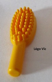 Lego 3852b x2 Hairbrush 10mm Bt Lt Orange Brush Friends City Disney MOC new-A18