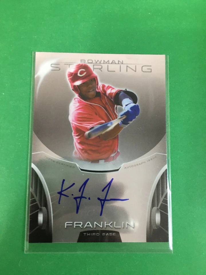 F148,159 2013 Bowman Sterling Prospect Autographs #KF Kevin Franklin REDS - Image 1 of 1