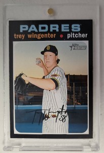 Trey Wingenter PADRES ⚾️ 2020 TOPPS HERITAGE HIGH NUMBER * RC * ROOKIE CARD